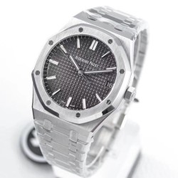 Audemars Piguet-Royal Oak 41mm 15500 SS/SS Grey/Stk ZF V3 A4302 Super Clone