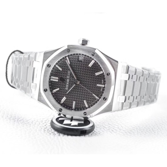 Audemars Piguet-Royal Oak 41mm 15500 SS/SS Grey/Stk ZF V3 A4302 Super Clone