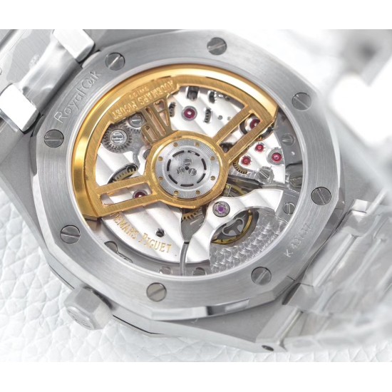 Audemars Piguet-Royal Oak 41mm 15500 SS/SS Grey/Stk ZF V3 A4302 Super Clone