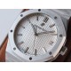 Audemars Piguet-Royal Oak 41mm 15500 SS/SS White/Stk ZF V3 A4302 Super Clone