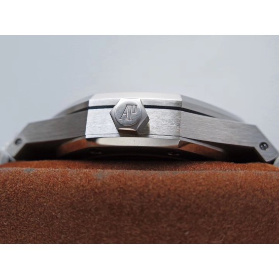 Audemars Piguet-Royal Oak 41mm 15500 SS/SS White/Stk ZF V3 A4302 Super Clone