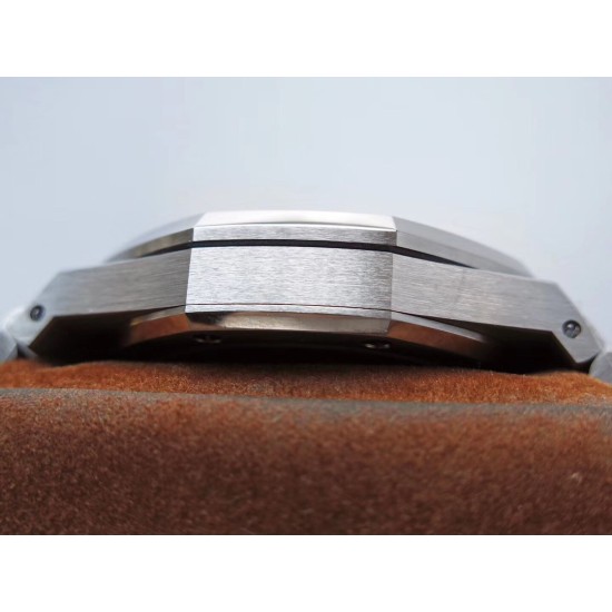 Audemars Piguet-Royal Oak 41mm 15500 SS/SS White/Stk ZF V3 A4302 Super Clone