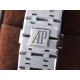 Audemars Piguet-Royal Oak 41mm 15500 SS/SS White/Stk ZF V3 A4302 Super Clone