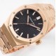 Audemars Piguet-Royal Oak 41mm 15500 RG/RG Black Dial ZF V2 A4302 Mod