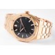 Audemars Piguet-Royal Oak 41mm 15500 RG/RG Black Dial ZF V2 A4302 Mod