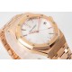 Audemars Piguet-Royal Oak 41mm 15500 RG/RG White Dial ZF V2 A4302 Mod