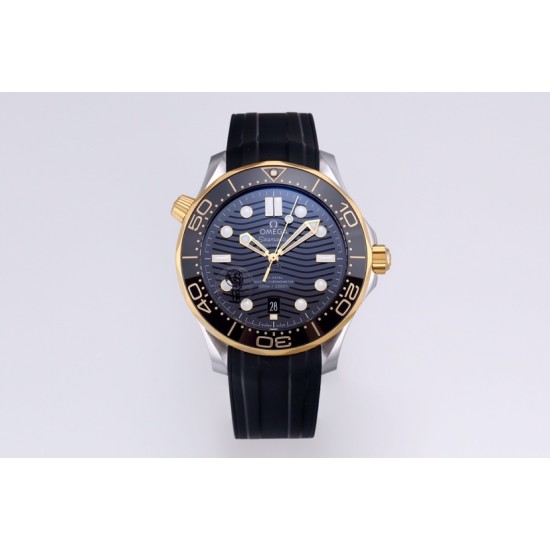  Omega-Seamaster 300m 2019 YG/SS/RU Black VSF Asia 8800