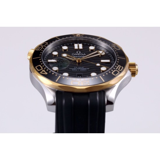  Omega-Seamaster 300m 2019 YG/SS/RU Black VSF Asia 8800