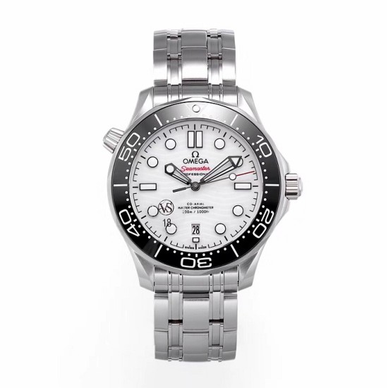 Omega-Seamaster 300m 42mm SS/SS White VSF V2 A8800