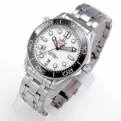 Omega-Seamaster 300m 42mm SS/SS White VSF V2 A8800