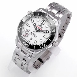 Omega-Seamaster 300m 42mm SS/SS White VSF V2 A8800