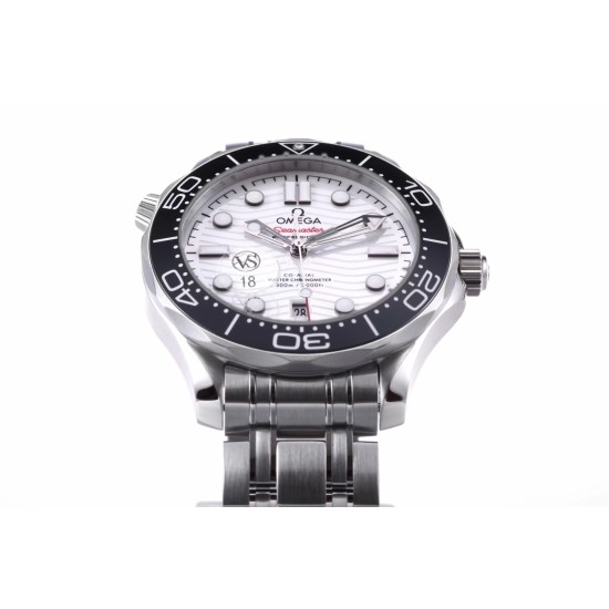 Omega-Seamaster 300m 42mm SS/SS White VSF V2 A8800