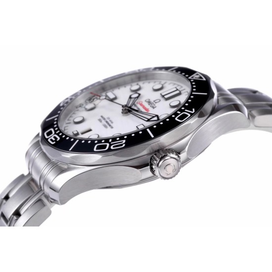 Omega-Seamaster 300m 42mm SS/SS White VSF V2 A8800