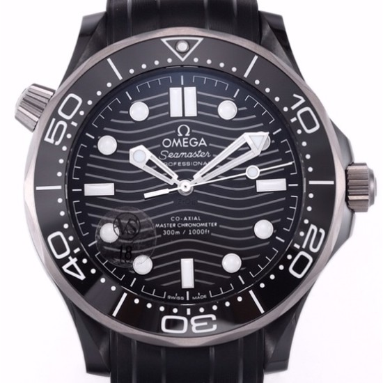 Omega-Seamaster 300m 43.5mm Ceramic Diver CER/RU Black VSF Asia 8806