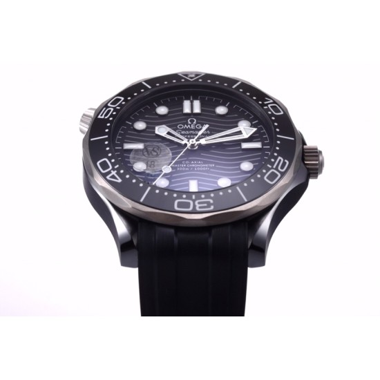Omega-Seamaster 300m 43.5mm Ceramic Diver CER/RU Black VSF Asia 8806
