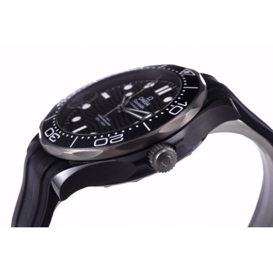 Omega-Seamaster 300m 43.5mm Ceramic Diver CER/RU Black VSF Asia 8806