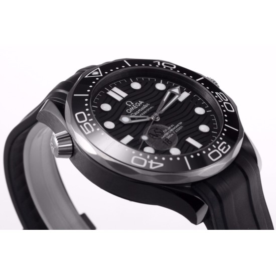 Omega-Seamaster 300m 43.5mm Ceramic Diver CER/RU Black VSF Asia 8806
