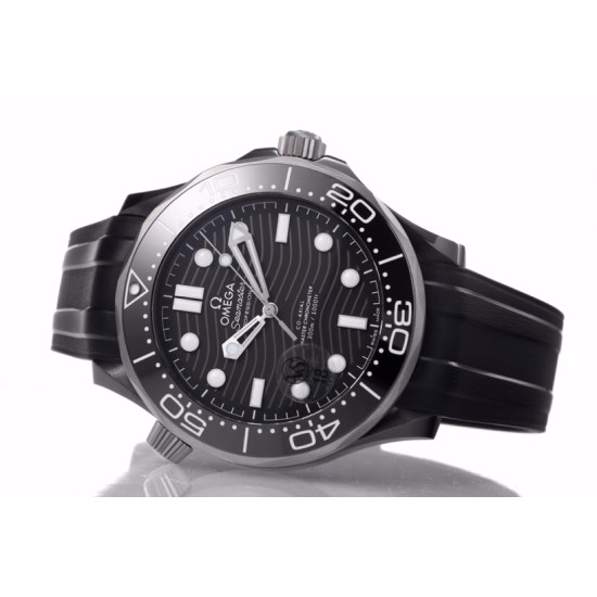 Omega-Seamaster 300m 43.5mm Ceramic Diver CER/RU Black VSF Asia 8806