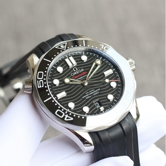  Omega-Seamaster 300m 42mm SS/RU Black VSF V2 A8800