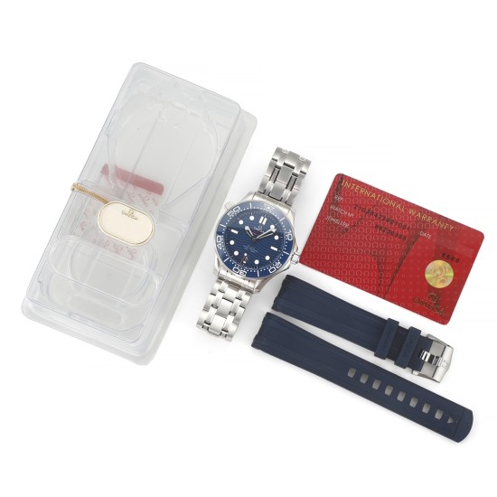 Omega-Seamaster 300m 42mm SS/SS Blue VSF V2 A8800