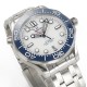 Omega-Seamaster 300m 42mm SS/SS White Dial VSF A8800