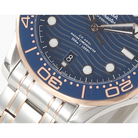 Omega-Seamaster 300m 42mm RG/SS Blue VSF A8800
