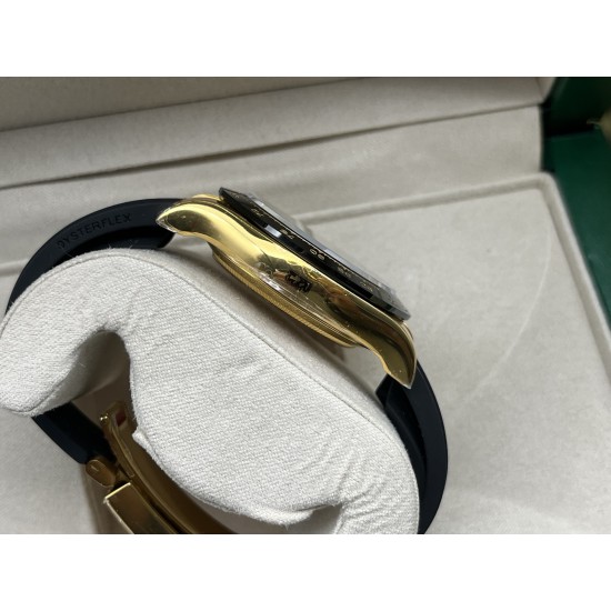 Rolex-Daytona 126518 40mm YG/RU Gold/Black VSF DD4131(Gain Weight)