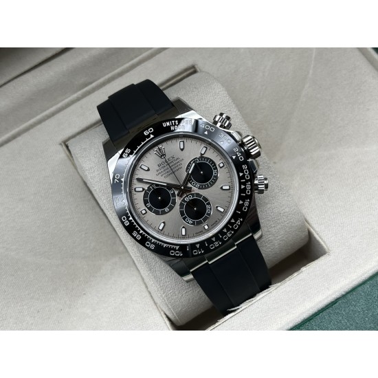 Rolex-Daytona 126519 40mm SS/RU Grey/Black VSF DD4131(Gain Weight)