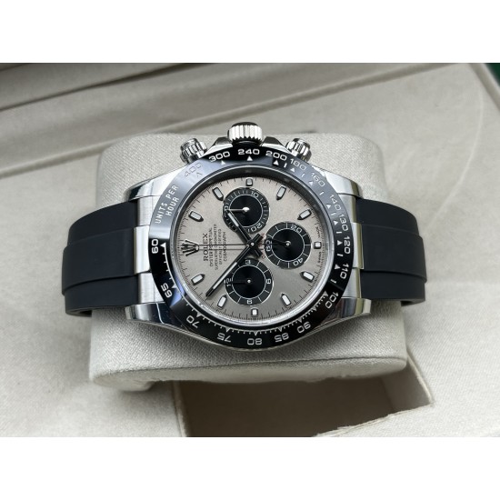 Rolex-Daytona 126519 40mm SS/RU Grey/Black VSF DD4131(Gain Weight)