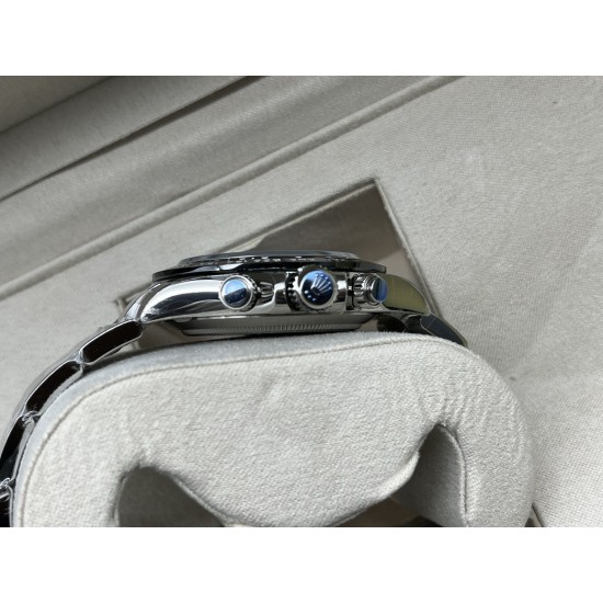 Rolex-Daytona 126500 40mm SS/SS Black/Stk VSF DD4131(Gain Weight)