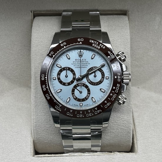 Rolex-Daytona 126506 40mm SS/SS Ice Blue/Dia VSF DD4131(Gain Weight)