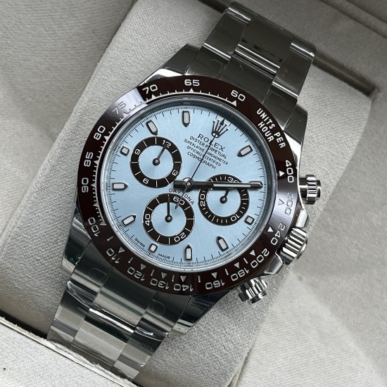 Rolex-Daytona 126506 40mm SS/SS Ice Blue/Dia VSF DD4131(Gain Weight)