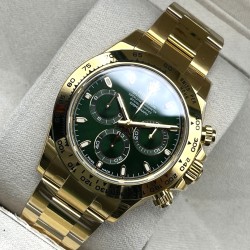 Rolex-Daytona 126508 40mm YG/YG Green Dial VSF DD4131(Gain Weight)