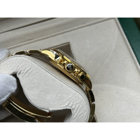 Rolex-Daytona 126508 40mm YG/YG Green Dial VSF DD4131(Gain Weight)