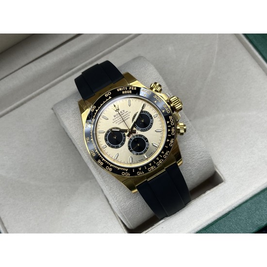 Rolex-Daytona 126518 40mm YG/RU Yellow Gold Dial VSF DD4131 (Gain Weight)