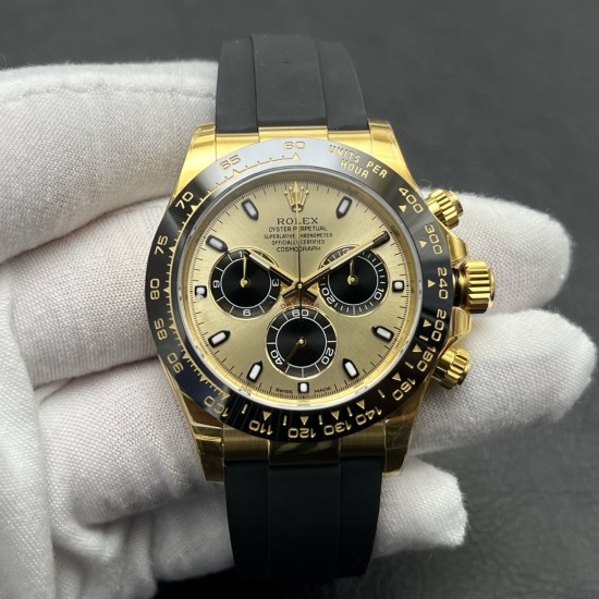 Rolex-Daytona 126518 40mm YG/RU Yellow Gold Dial VSF DD4131 (Gain Weight)
