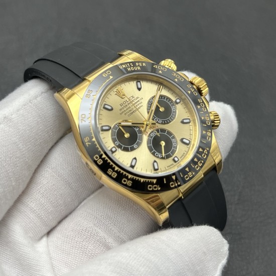 Rolex-Daytona 126518 40mm YG/RU Yellow Gold Dial VSF DD4131 (Gain Weight)