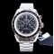  Omega-Speedmaster Moonwatch Chronograph 44MM SS/SS Black Dial V2 OMF A7750 9900
