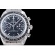 Omega-Speedmaster Moonwatch Chronograph 44MM SS/SS Black Dial V2 OMF A7750 9900