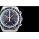  Omega-Speedmaster Moonwatch Chronograph 44MM SS/SS Black/Org V2 OMF A7750 9900