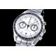  Omega-Speedmaster Moonwatch Chronograph 44MM SS/SS White Dial V2 OMF A7750 9900