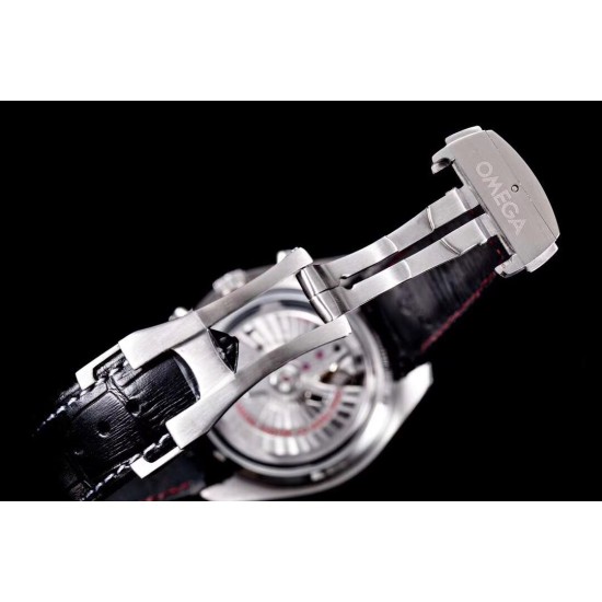  Omega-Speedmaster Moonwatch Chronograph 44MM SS/LE Black Dial V2 OMF A7750 9900