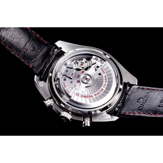  Omega-Speedmaster Moonwatch Chronograph 44MM SS/LE Black Dial V2 OMF A7750 9900