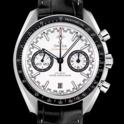  Omega-Speedmaster Moonwatch Chronograph 44MM SS/LE White Dial V2 OMF A7750 9900