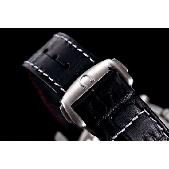  Omega-Speedmaster Moonwatch Chronograph 44MM SS/LE White Dial V2 OMF A7750 9900