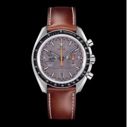  Omega-Speedmaster Moonwatch Chronograph 44MM SS/LE Grey/Org V2 OMF A7750 9900