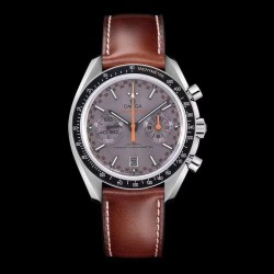 Omega-Speedmaster Moonwatch Chronograph 44MM SS/LE Grey/Org V2 OMF A7750 9900
