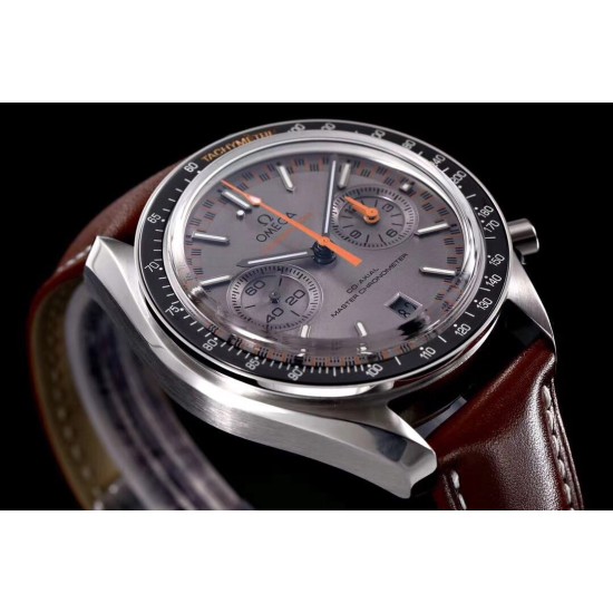  Omega-Speedmaster Moonwatch Chronograph 44MM SS/LE Grey/Org V2 OMF A7750 9900