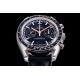  Omega-Speedmaster Moonwatch Chronograph 44MM SS/LE Blk/Org Dial V2 OMF A7750 9900