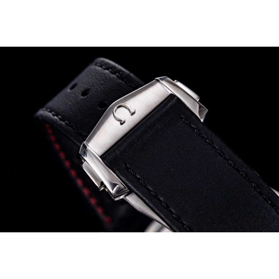  Omega-Speedmaster Moonwatch Chronograph 44MM SS/LE Blk/Org Dial V2 OMF A7750 9900